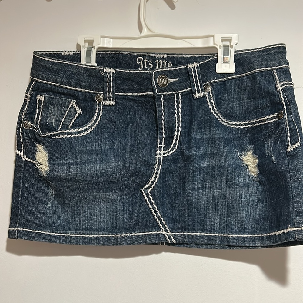 Itz Me USA Denim Jean skirt size M